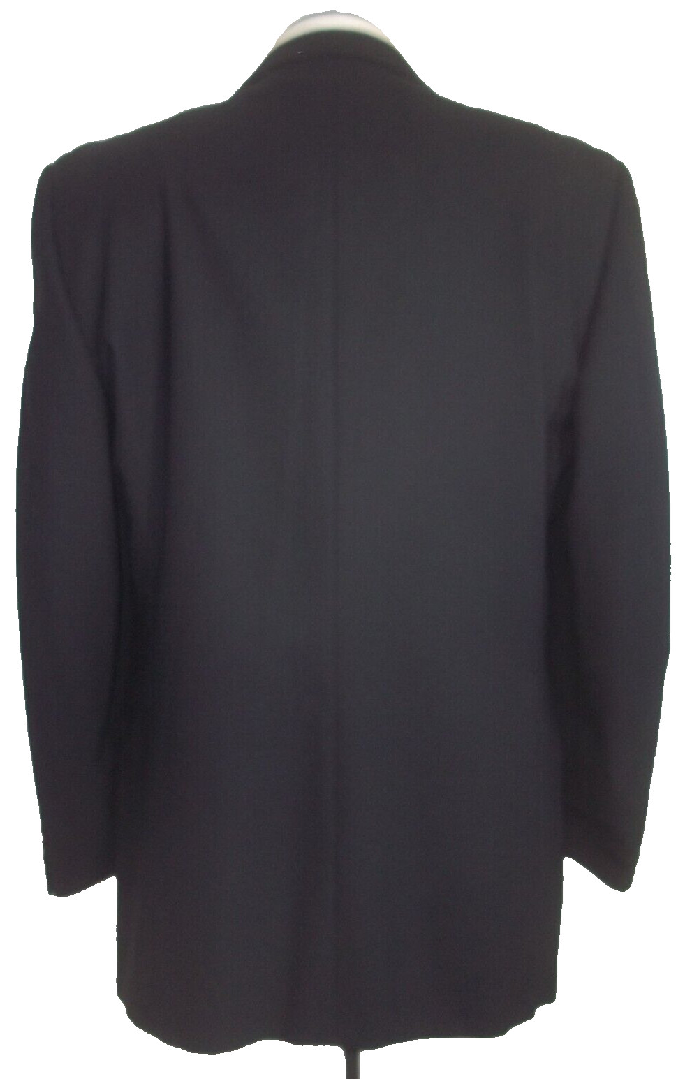 # Versace Classic Solid Black Textured 3Button Si… - image 7