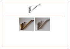 Rubinetteria CUCINA Miscelatore con bocca girevoli (due finiture)