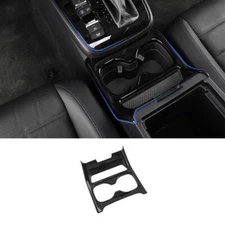For Honda CR-V 2023-24 Gloss Black Front Water Cup Holder Frame Panel Cover Trim