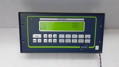 NORIS N2000-ED4 DP11 ALARM DISPLAY PANEL FA 059458