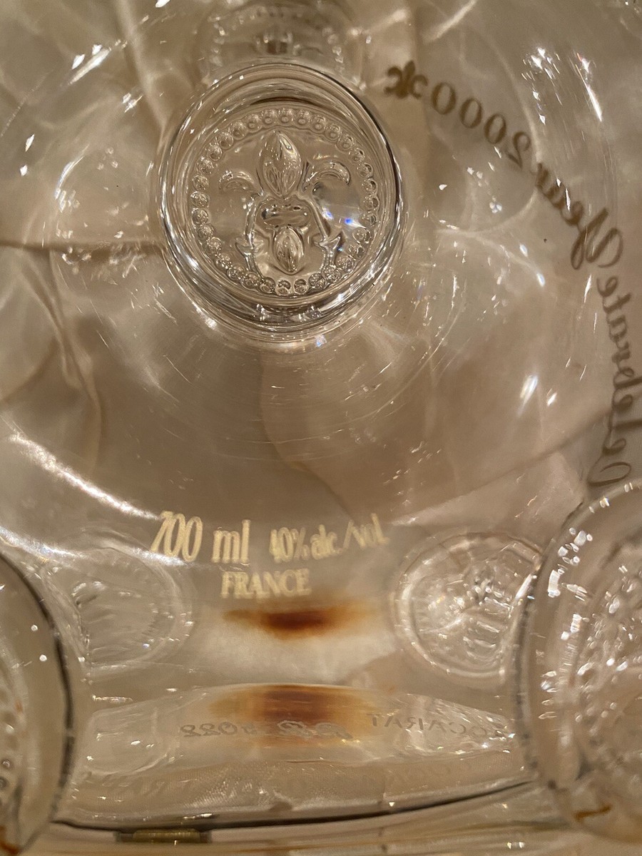 LOUIS XIII DE REMY MARTIN CELEBRATE YEAR 2000 EMPTY BACCARAT LOUIS XIII DE REMY MARTIN CELEBRATE YEAR 2000 EMPTY BACCARAT