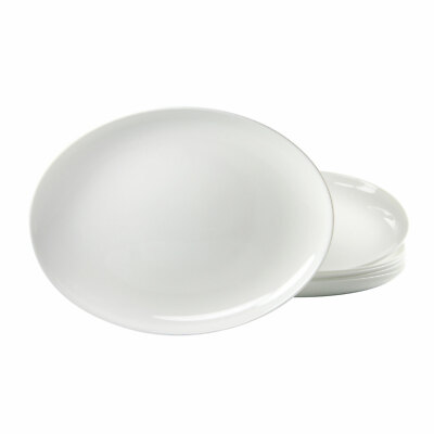 Luminarc ITALIAN PARTY  Steakteller oval 30cm 6 tlg Teller Set Geschirrset