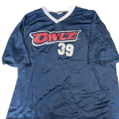 Orem Owlz Mesh Baseball Warm Up Jersey Mens XL Blue Minor League LA Angels