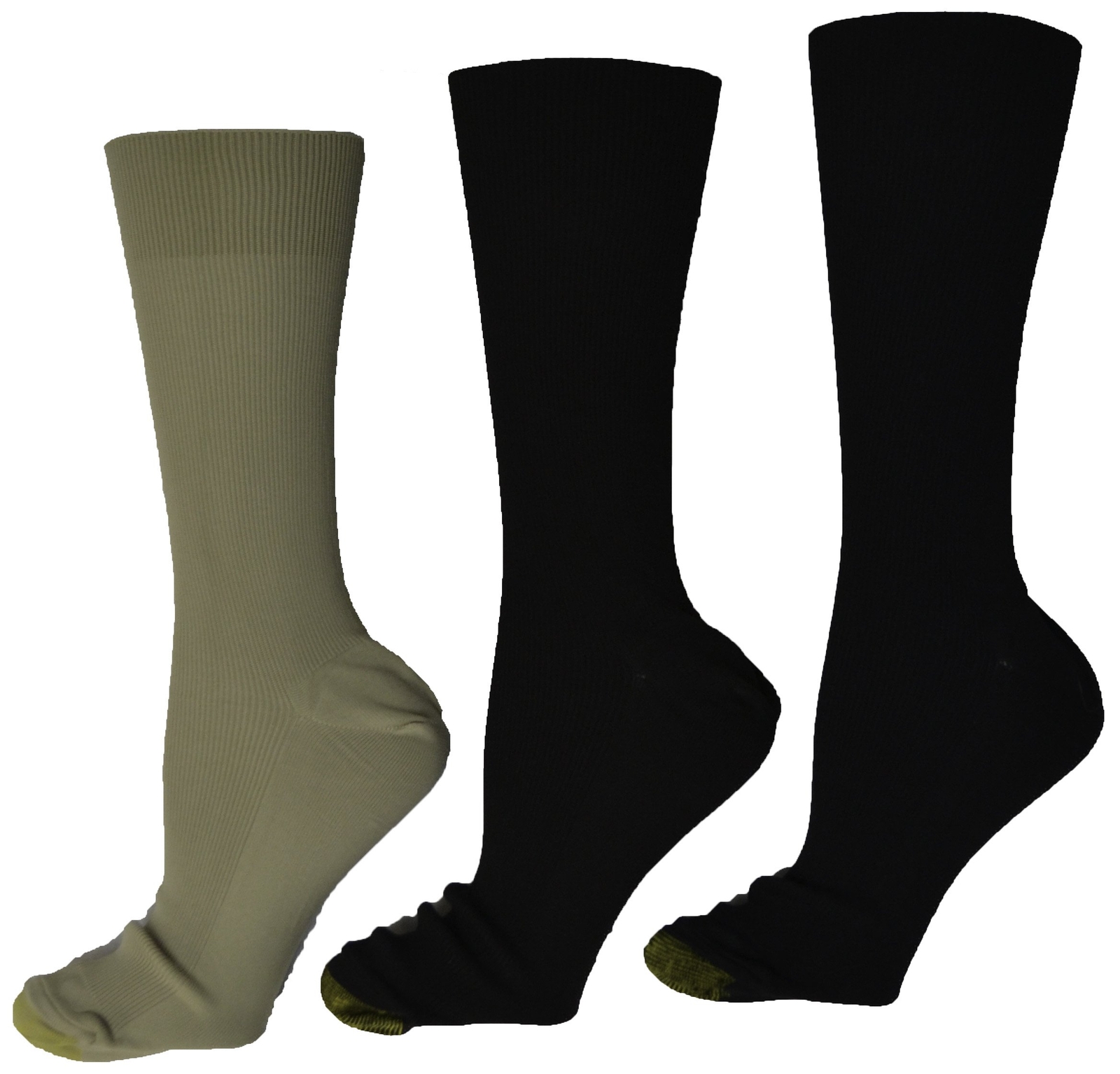 Gold Toe Men's Metropolitan Ultimate Dress 3 Pair Reinforced Toe Socks