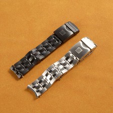 21/22mm Stainless Steel Strap For Tissot T120407 T120417A Watch Band Bracelet