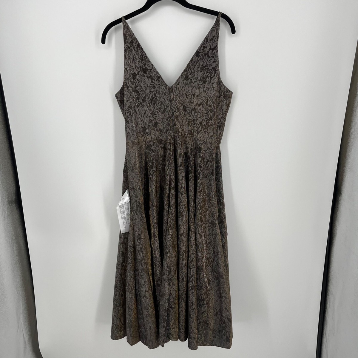 Dress the Population Delilah Plunging A Line Party Dress Size M