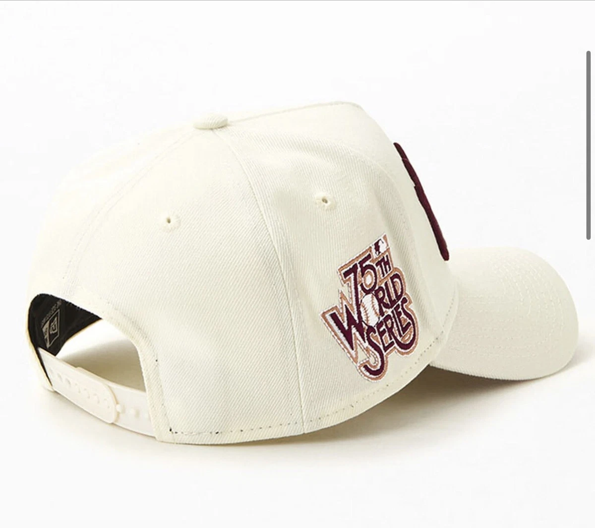 New Era NY LA 9FORTY Snapback Hat Yankee Dodgers New 75 World Series Patch