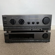 Sony TA-D705 Integrated Stereo Amplifier & ST-D705 AM/FM Tuner Stack Hi-Fi Japan