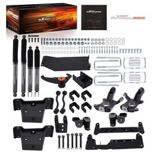 6in Lift Kit For Chevy Silverado 1500 4wd 1999-2006 Spindles Brackets Shocks 6in Lift Kit For Chevy Silverado 1500 4wd 1999-2006 Spindles Brackets Shocks