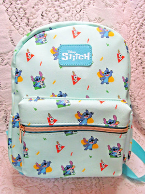 Disney Bioworld Stitch & Scrump Mini Backpack NWT