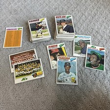 1977 Topps Baseball Lot Of 102 Cards Good To Very Condition w/Willie Randolph