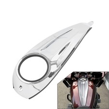 Dash Fuel Tank Console Cover Chrome For Harley Road Street Glide CVO 2023-25
