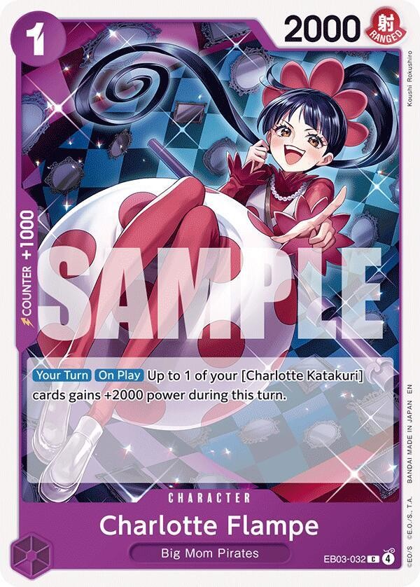 Charlotte Flampe C Extra Booster: One Piece Heroines Edition EB03-032 NM