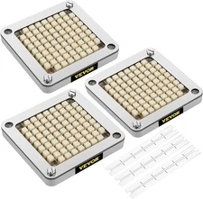 Replacement Chopper Blade, 3/8 inch, 3 PCS French Fry Blade Assembly with 6 Extr