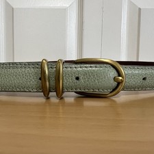 Coach Leather Green Belts for Women for sale | eBay display picture 3