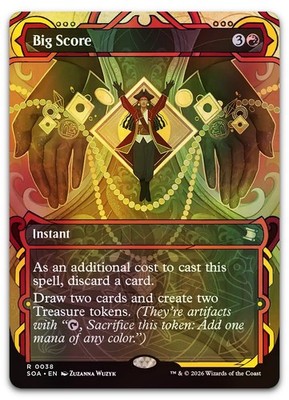 Big Score #38 (Foil) (NM) Secrets of Strixhaven: Mystical Archive SOA Magic MTG