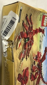 LEGO CREATOR: Red Creatures (31032) New Damaged Box