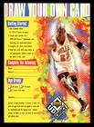 1998-99 UD Choice Draw Your Own Card Michael Jordan MINT NO RESERVE!