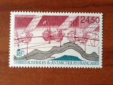 TAAF AERIEN ** MNH PA 123 Satelitte ANNEE 1992