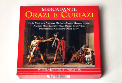 3CD Opera Rara Mercadante Orazi E Curiazi - Miricioiu/Michaels-Moore/David Parry