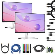 2 X Dell 24 P2424HT 23.8" Multi-Touch Monitor 1920x1080 Bundle