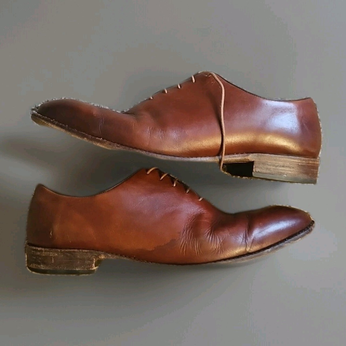 Beckett Simonon Valencia Oxfords in Oak, size 11.5 Beckett Simonon Valencia Wholecuts and Beaumont Loafers Review main image 2