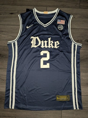 #ad Cooper Flagg #2 Duke Blue Devils Stitched Dark Blue Jersey Men#x27;s Large $65.99