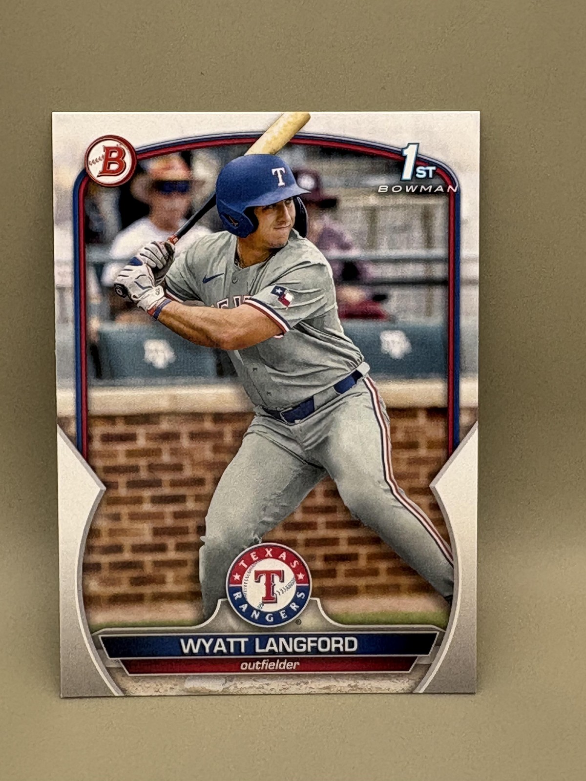 2023 Bowman Draft #BD-106 Wyatt Langford