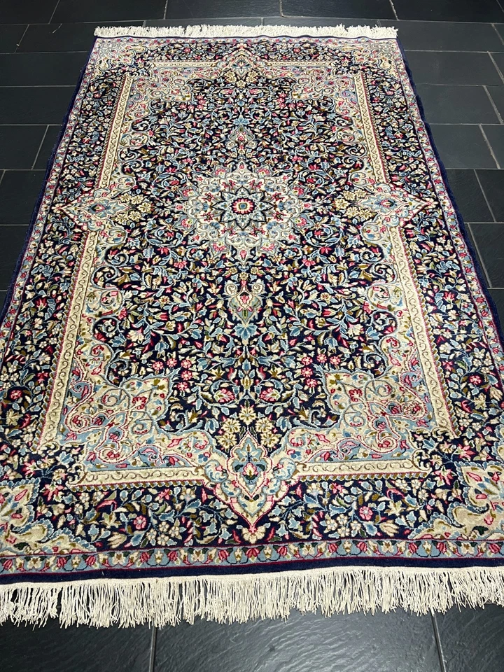 Handgeknüpfter Orientteppich Kirman Kerman 250x156 cm rug carpet - Bild 4 von 4