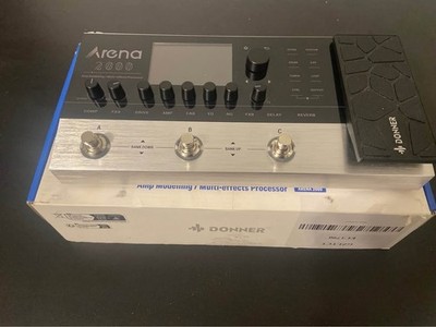 Donner Arena 2000 Multi-Effect Processor Guitar Pedal with Bluetooth