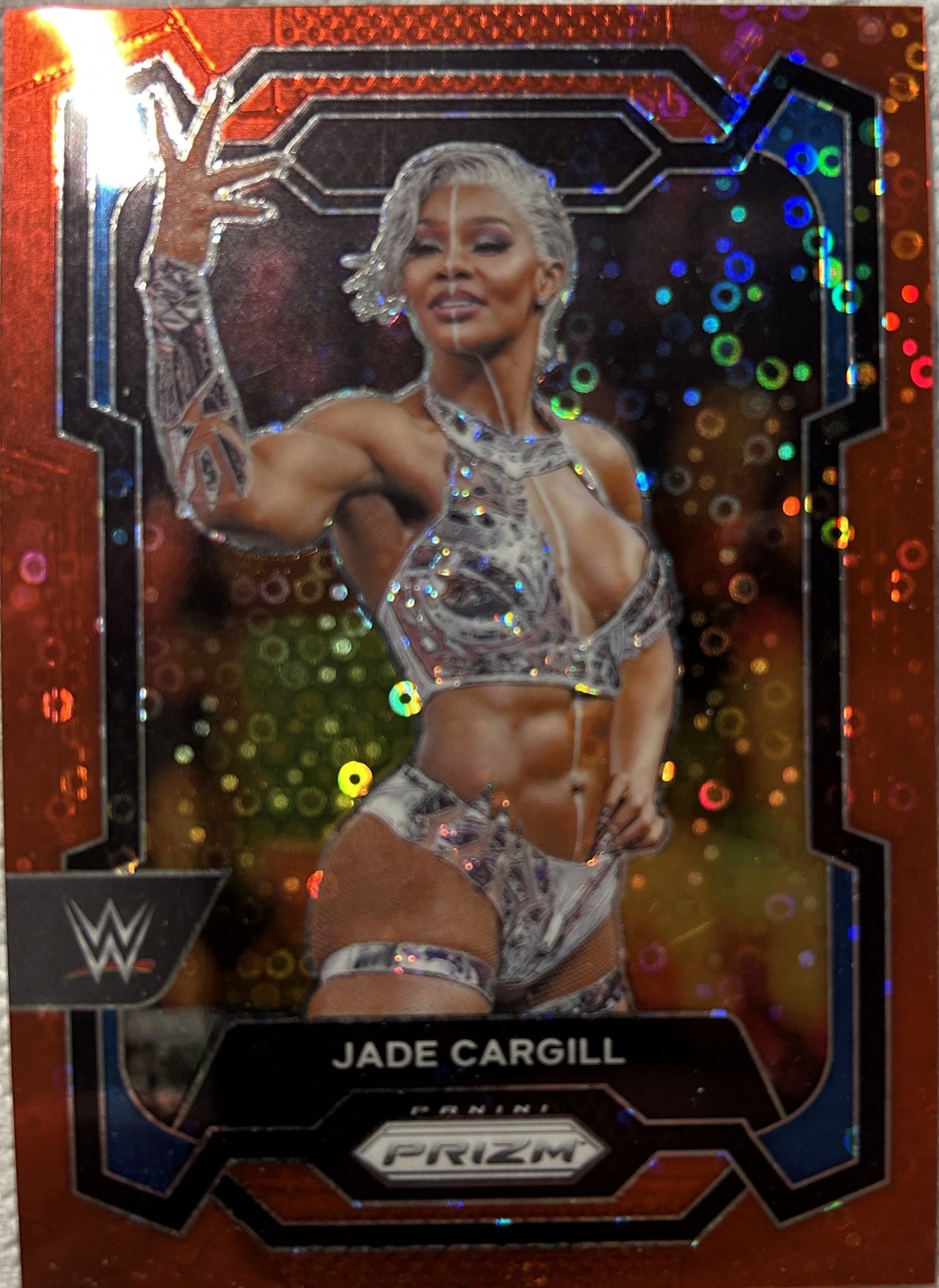 Jade Cargill Undercard Prizm Red /99 Panini WWE 2024 Prizm
