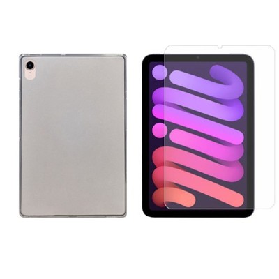 2in1 Tablet Set für Apple IPad Mini 6 2021 8.3 Zoll Cover + Schutzfolie Hülle