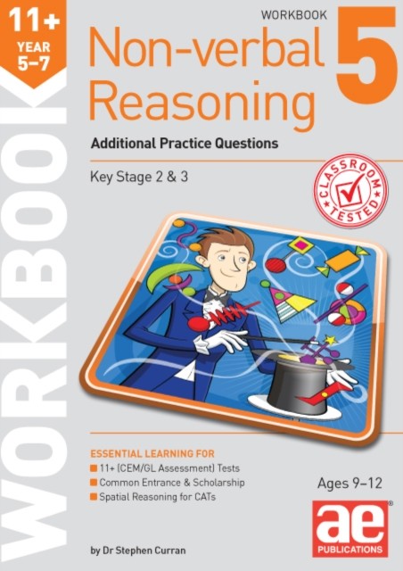 11+ Non-verbal Reasoning Year 5-7 Workbook 5 by Andrea F Richardson
