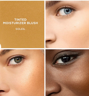 Laura Mercier Tinted Moistuizer Cream Blush .5 oz~SOLEIL(Shimmering Warm Gold)