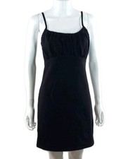 New Look Wow Lisa Strap Denim Black Day Dress UK 12 EU 40 NEW Benefits Charity