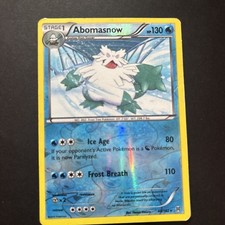 Pokemon XY Breakthrough Abomasnow Reverse Holo 40/162