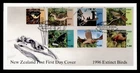 DR WHO 1996 NEW ZEALAND FDC EXTINCT BIRD CACHET COMBO $1.80 M69434