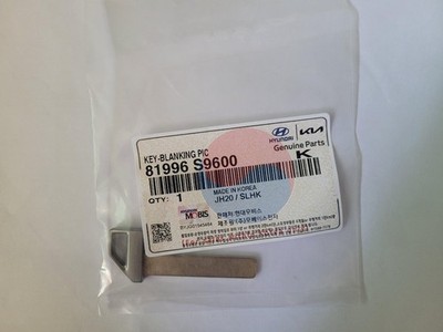 Genuine OEM Key Blade 2pcs 81996 S9600 Blanking Key for Kia