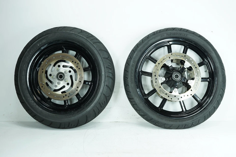 16 Harley Dyna FXDL Low Rider OEM Front Rear Wheel Rim Tire 100/90-19, 160/70-17 - Bild 2 von 4