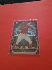 !!!     JORGE RUIZ   BOWMAN CHROME   BASEBALL ROOKIE CARD #d/199 $$