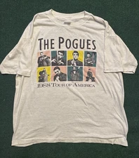 The Pogues Tour Of American Unisex T-Shirt All Size S-5XL ZA084