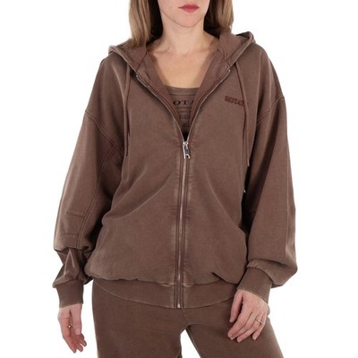 Rotate Ladies Mustang Oversized Sweat Hoodie, Size Medium