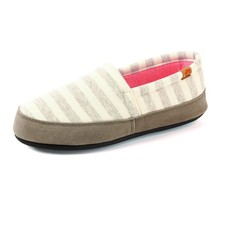 Acorn Women's Camden Recycled Moccasin Slippers with Berber lining 8-9