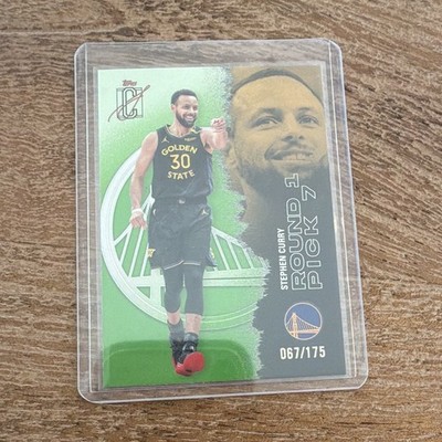 Topps 2025/26 Signature Class Stephen Curry Warriors Round Pick 2 #52 /175