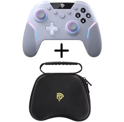 New EasySMX X20 Wireless Gaming Controller & Case RGB PC Switch Mobile Steam Etc