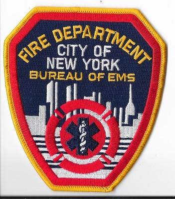 New York City Fire Dept Bureau Of EMS Patch V1