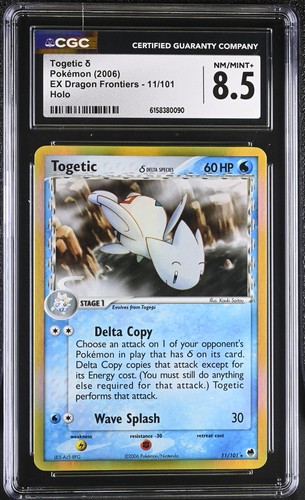Togetic δ graded CGC 8.5 for sale on eBay