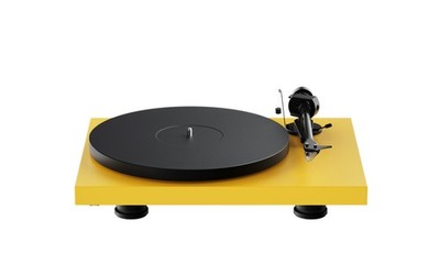 Pro-Ject Debut EVO2 Plattenspieler mit Pick it MM EVO satin goldgelb (UVP: 699 )