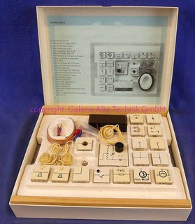 Braun Experimentierkasten HP 41 CV Radio alt antik Samlg. Arnsberg 0226