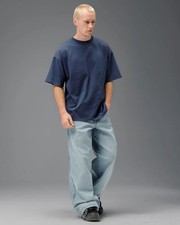 JNCO JEANS - BRAND NEW - Hellfire Jeans Hand-Sand  26" Opening  34W X 30L